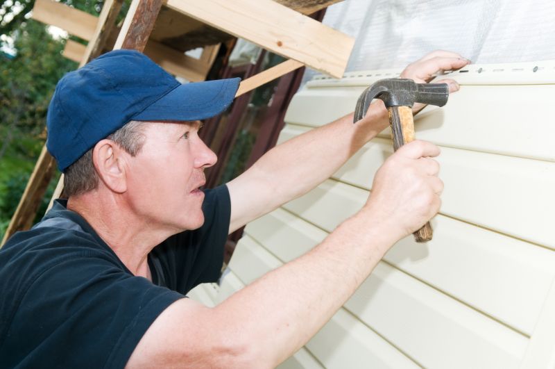 Professional Installing Vinyl Siding